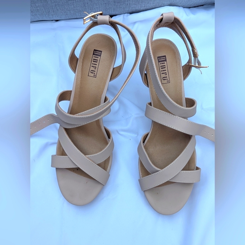 Nude Strappy Sandals